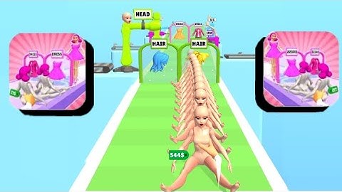 Doll Factory - All Levels Gameplay (iOS & Android) Part 13