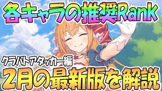 推奨 プリコネ ランク 【プリコネR】ランク12にすべきおすすめキャラとステータス比較表【プリンセスコネクト】