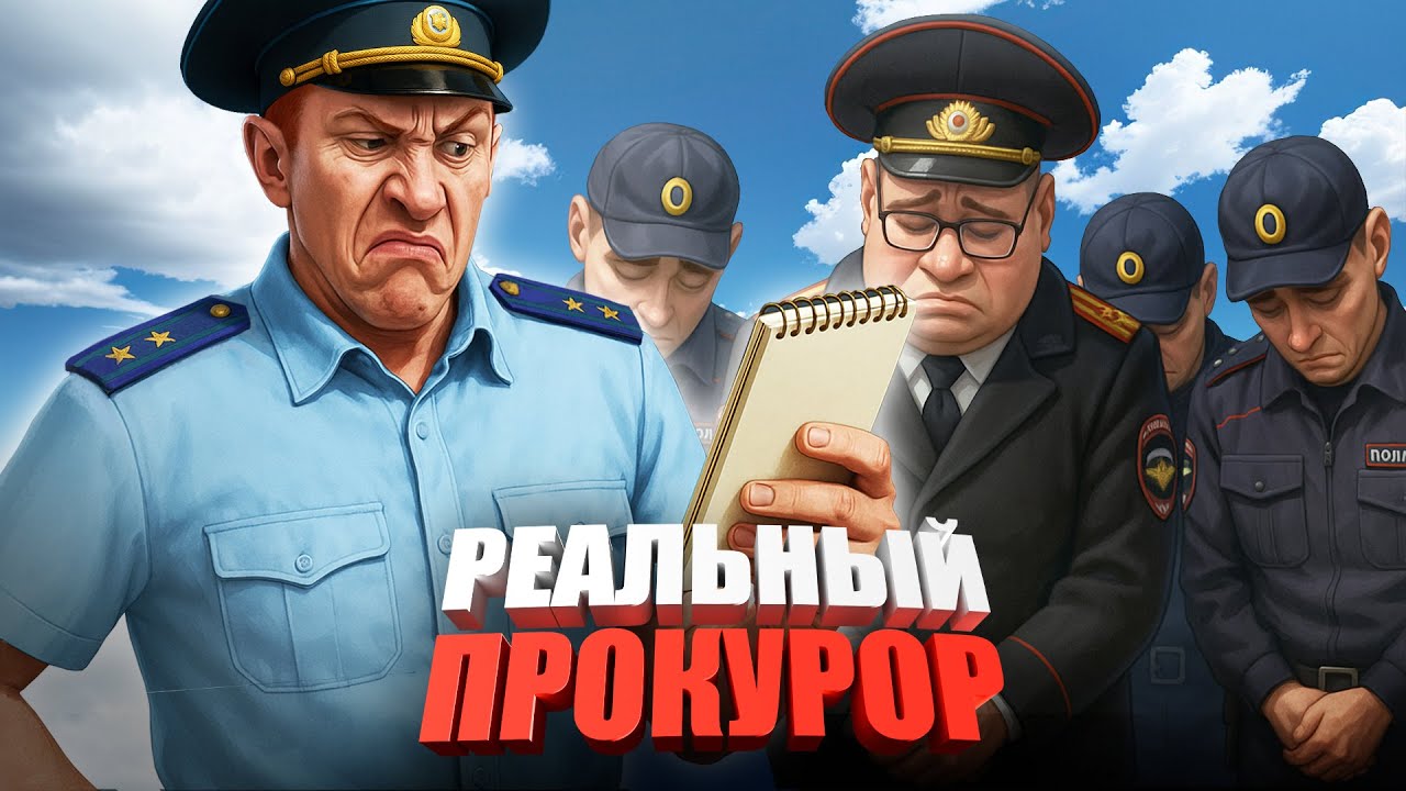 РЕАЛЬНЫЙ ПРОКУРОР устроил ПРОВЕРКУ ПОЛИЦИИ в ГТА 5 РП