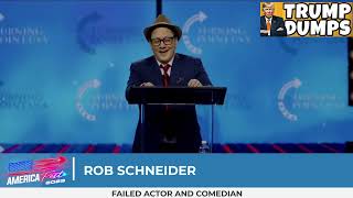 Rob Schneider Rips Into Woke at America Fest