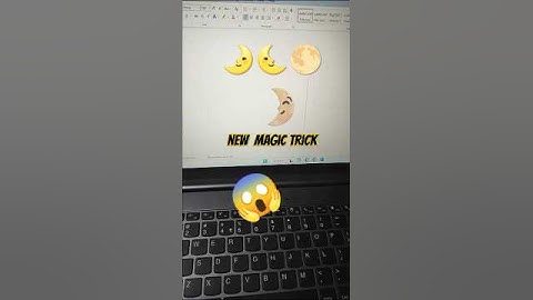 Ms word shortcut key moon🌛 symbol #msword #computer #trending #moon