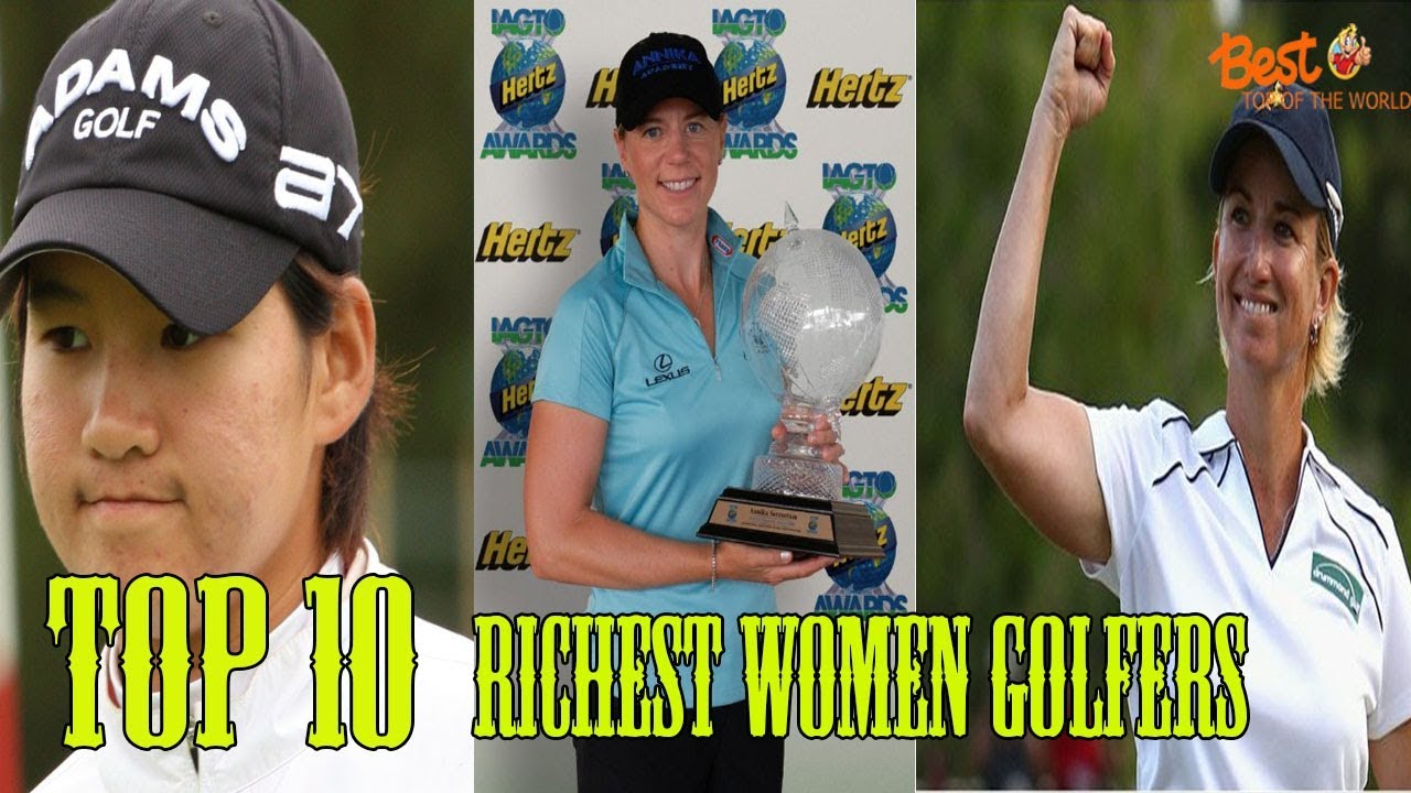 Top 10 Richest Women Golfers in the World - YouTube