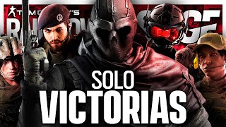 🔴 SOLO VICTORIAS en RAINBOW SIX SIEGE | Caramelo Rainbow Six Siege Gameplay Español