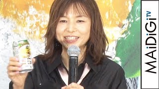 山口智子 アサヒもぎたて 新cmキャラクター就任に感激 身が引き締まる Youtube