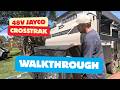 Inside the 48V Jayco Crosstrak — Full Walkthrough | Jayco Adelaide | Meg and Izaac - Comeseewithus