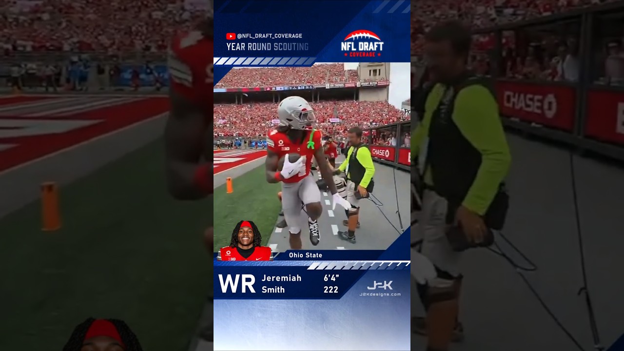 WATCH: WR Jeremiah Smith Ohio State || 🏈 GENERATIONAL 🔥|| 8 REC 151 YARDS 2 TDS