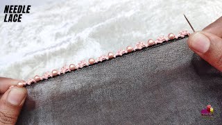 Needle Lace Border Embroidery Designs | Randa Embroidery Latest |Sui Dhage se खूबसूरत Lace बनाये 996