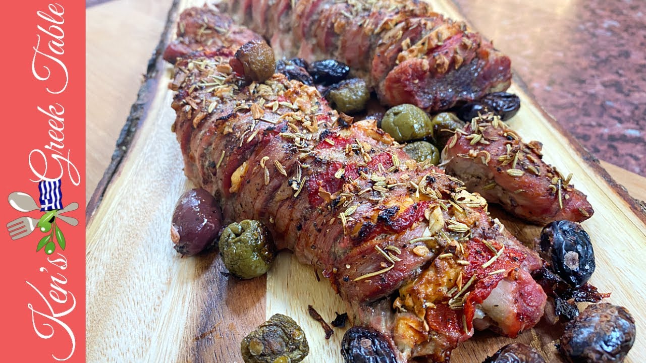 How To Make Hasselback Pork Tenderloin   Ken Panagopoulos