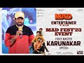 Fight Master Karunakar Speech at #MAD FEST&#39;23 | #BlockbusterMAD Celebrations | Kalyan Shankar