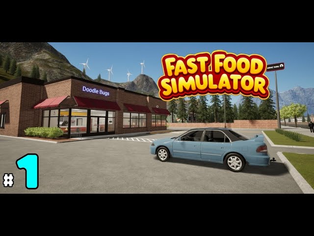 Episode 1: Dive Into The Fast Food World! | Let's Play Fast Food Simulator