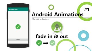 How to create fade-in & out animation in android || Android studio tutorial