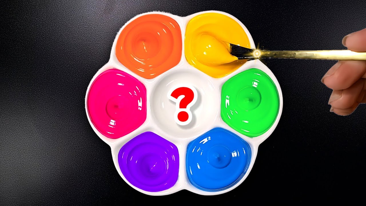 You Won't Believe How To Create 7 New Colors | Satisfying Color Mixing