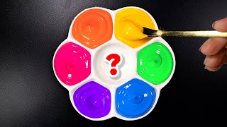 You Won't Believe How To Create 7 New Colors | Satisfying Color Mixing