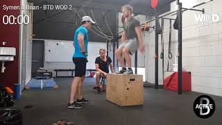 Symen & Brian Wod 2 beach throwdown 2018
