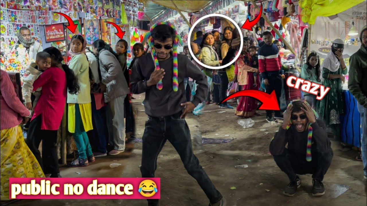 Crazy Dance in Public😂on Trending Songs😱 || Cute Girl Reaction🤪|| Public Reaction😂
