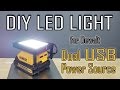 DIY LED Light for USB power bank