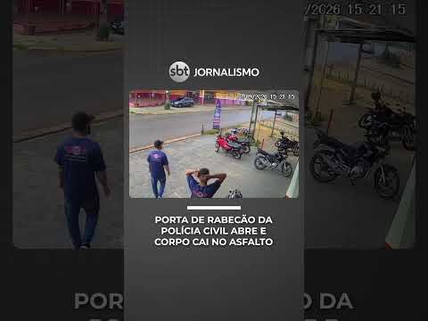 Corpo cai de rabecão da Polícia Civil e assusta moradores em Porto Velho | #SBTNotícias