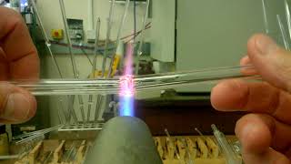 Scientific Glassblowing Training - Join 10mm borosilicate tube