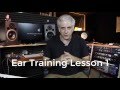 Ear Training Lesson 1 - Ear Training Practice "Complete The Chord"