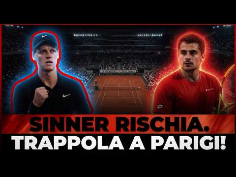 Video IL DEBUTTO PIÙ PERICOLOSO: Ecco Perché Sinner rischia grosso a Parigi