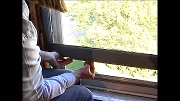 How do you waterproof a window sill in a shower?