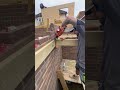 Tip when installing ceiling joist on your own #tip #hack  #howto #build #builder #building #shorts