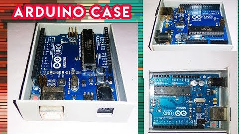 How to make Arduino Uno enclosure case at home. #arduino