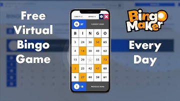 How to host a free virtual bingo game with Bingo Maker