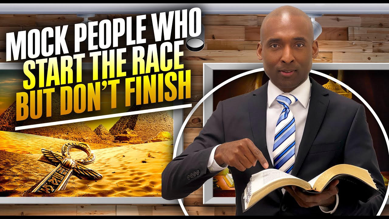 Mock People Who Start Race But Don't Finish It. While Hundreds Leave Present-Truth Thousands Jo