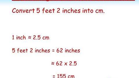 Converting Between Metric and Imperial Units of Length - How to Convert Units