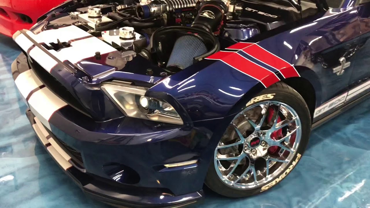 2011 Shelby GT500 clean engine! - YouTube