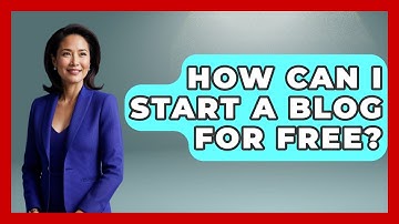 How Can I Start A Blog For Free? - The Personal Growth Path