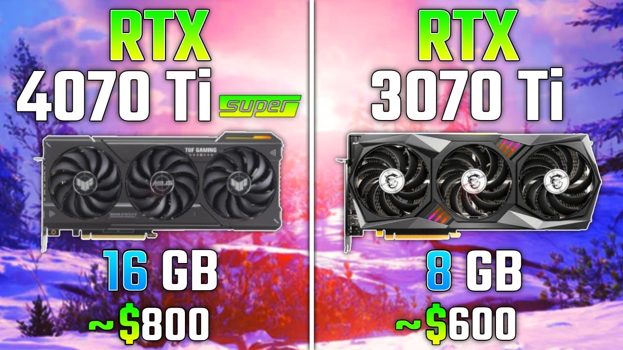 RTX 4070 Ti SUPER vs RTX 3070 Ti | Test in 7 Games - YouTube