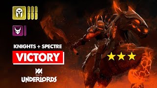 Dota Underlords | Knight Meta Winner Build - Best Strategy - Victory Tactic Gameplay