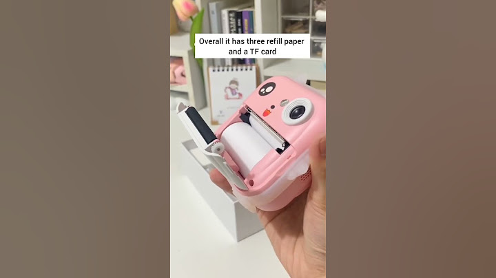 Children's digital print camera✨️♻️Link in bio♻️Free shipping#camera #miniprinter #mini_printer