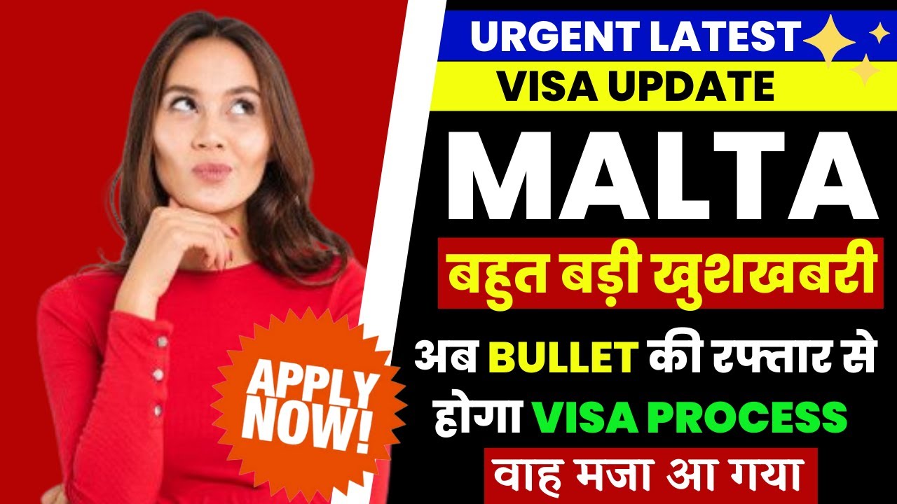 Malta Latest Visa Update 2022 | Malta Free Work Permit | Malta Visa For Indians | Public Engine