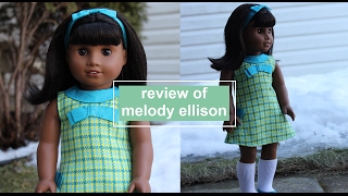 REVIEW OF MELODY ELLISON! | American Girl Doll Beforever Review | dolly_d3lights