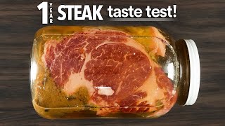 I tried to age Steak for 1yr, ate it and WOW!