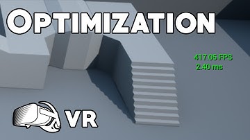 UE4-zelfstudie: Optimalisatie (VR)