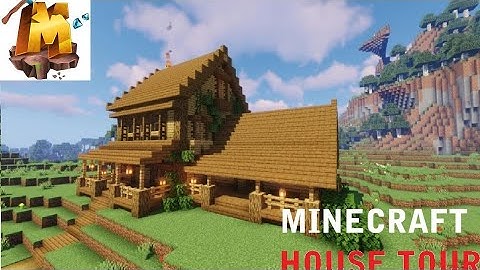 Minecraft home tour in minemalia ft @Assasin384