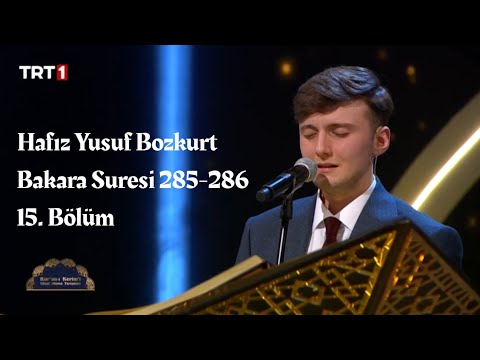 Yusuf Bozkurt TRT 1 Kur'ân-ı Kerim'i Güzel Okuma Yarışması