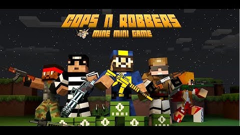 Cops N Robbers: Pixel Craft Gun