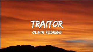 Olivia Rodrigo 'Traitor' (Lyrics song)