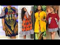 Cute and short dress for Ladies / trending African print / styles for inspiration