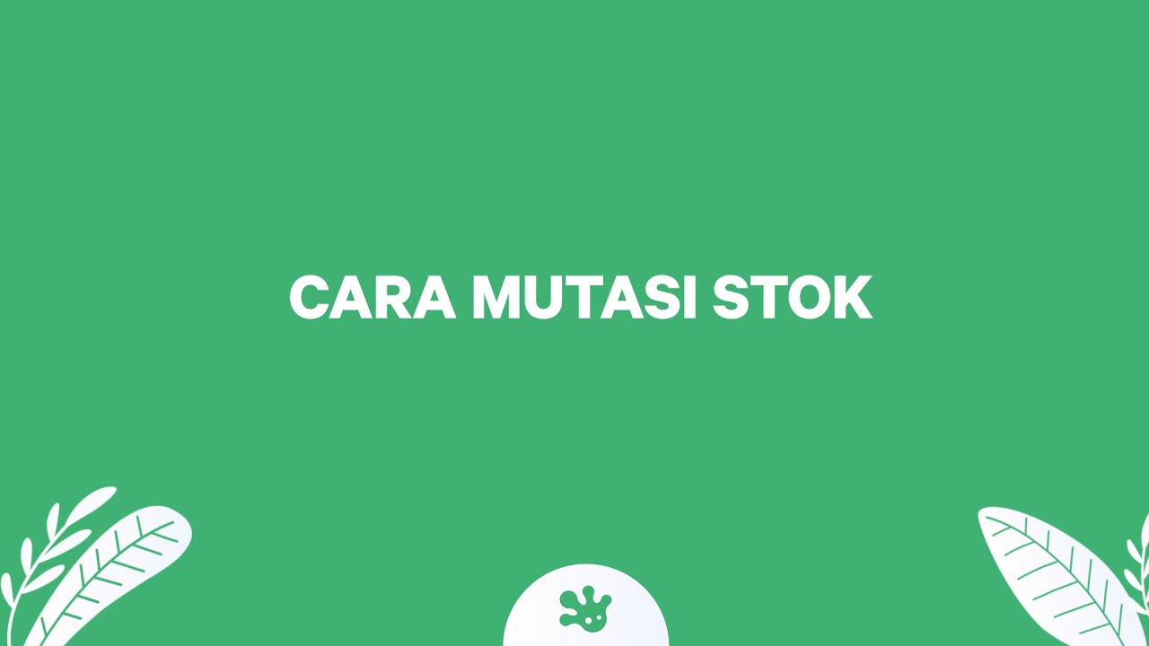 Cara Mutasi Stock - Crewdible - YouTube