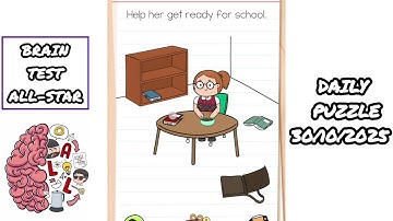 Brain Test All-Star IQ Boost | Daily Puzzle | 30 October 2025 | Solutions & Tips
