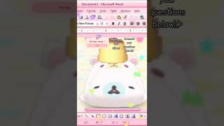 🍮Q&amp;A video coming soon comment ur questions☘️|| #aesthetic #sanrio #cutecore #Q&amp;A #pastelkawaii
