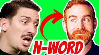 Andrew Santino on saying THE N-WORD