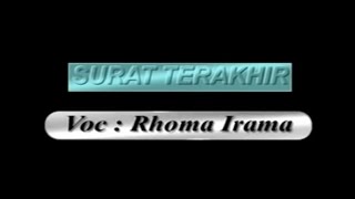 Rhoma Irama - Surat Terakhir (Stereo | Official Music Video)