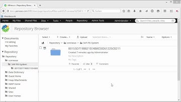 SAP Billing Document VF03 via connexas to Alfresco